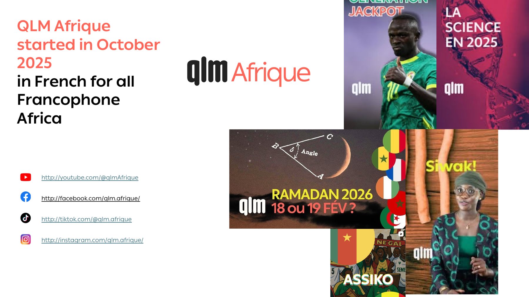 QLM Africa media kit visual overview