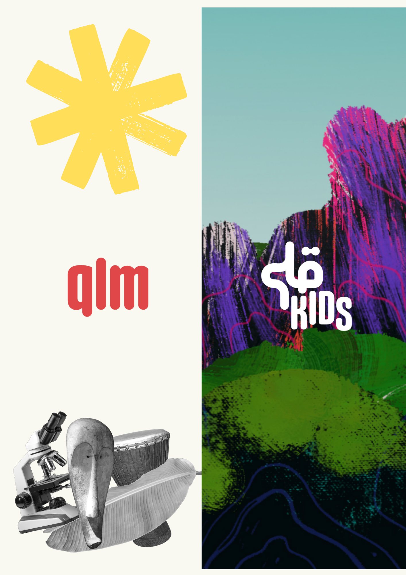 QLM Media visual collage