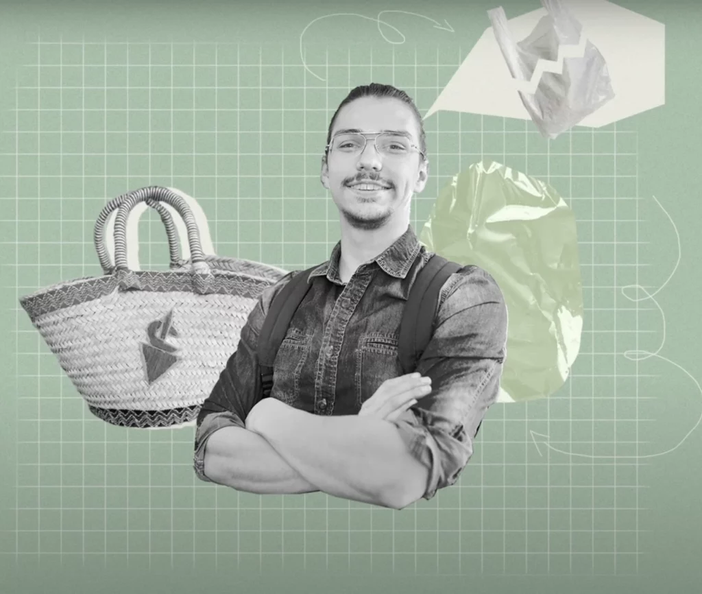 QLM educational video about a shopping basket and consumption